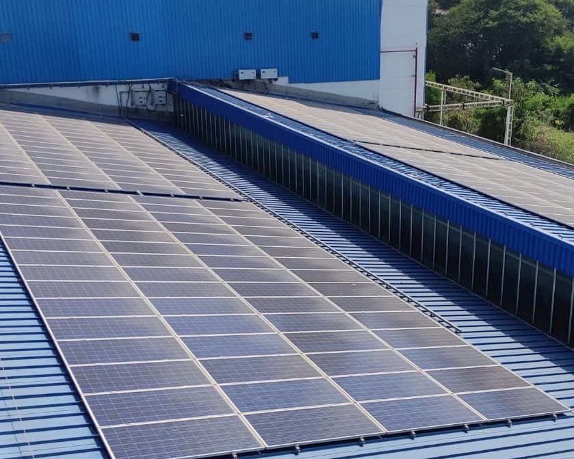 Renewable Energy By Solar Panels At Seco Tools Pune India.jpg