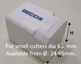 Box for small cutters
